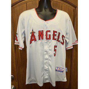 Albert Pujols #5 Angels Majestic Authentic Collection Jersey Cool Base Size 50